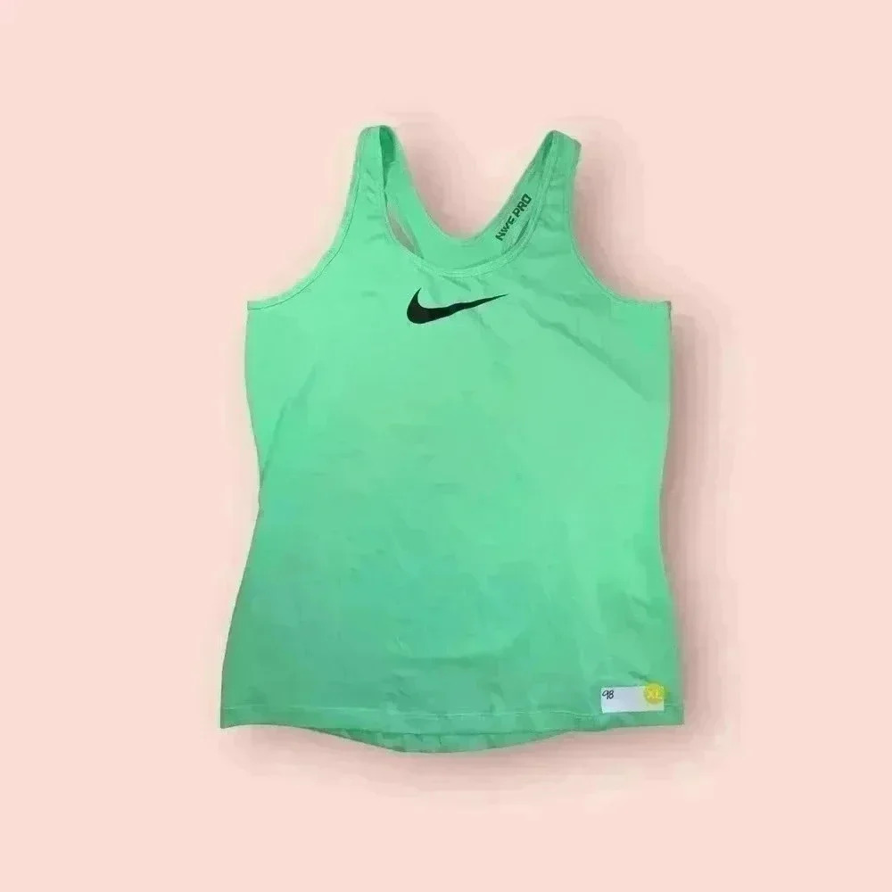 Nike Racer Back Tank like NWOT Bright Mint Green Women's XL